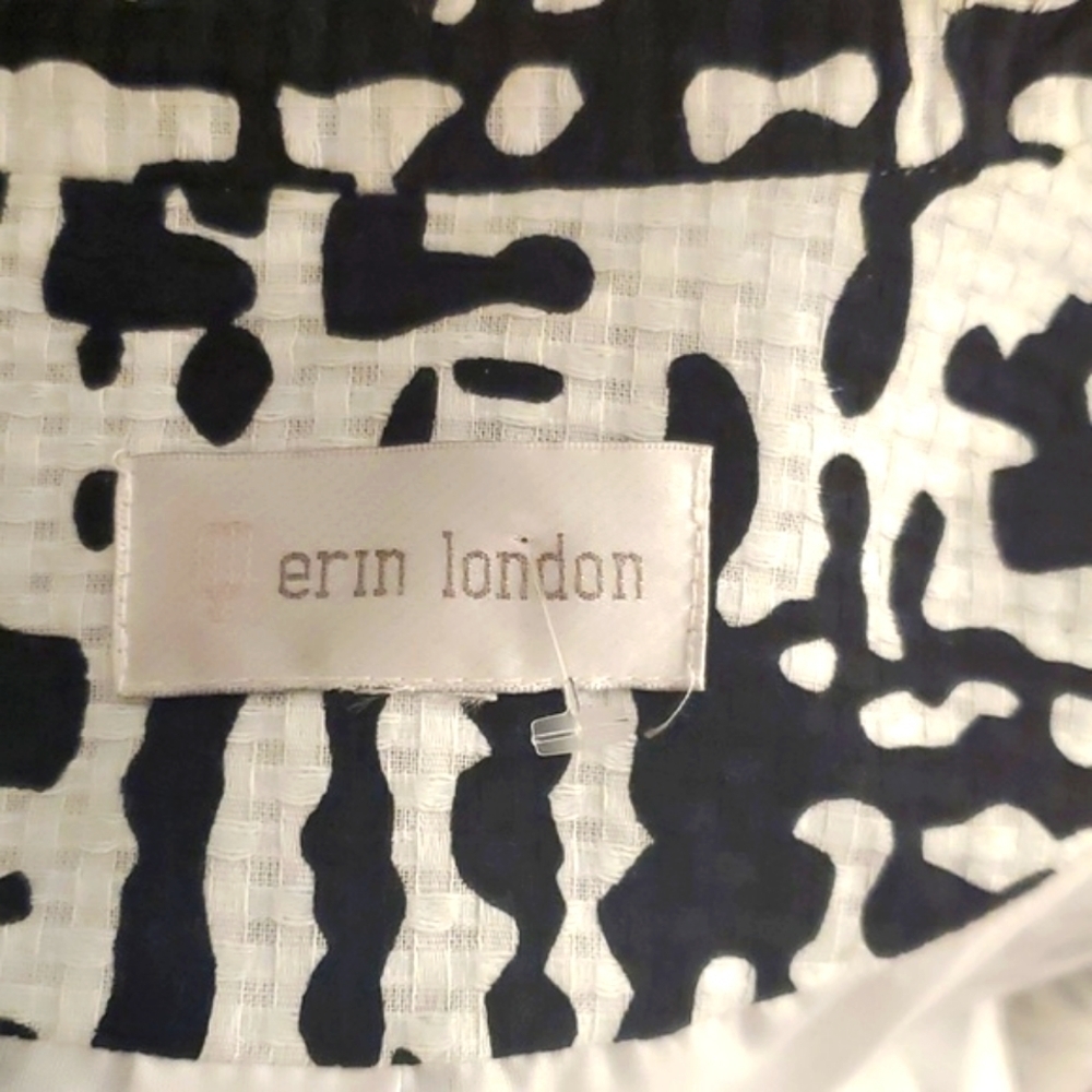 Erin London black and white Blazer Size Small - Picture 7 of 12